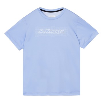 KAPPA義大利時尚女生短袖涼感圓領衫 薰衣草紫 351W7ZW428