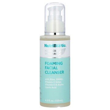 NutriBiotic, 高階皮膚護理，泡沫潔面乳，4.2 液量盎司（125 毫升）