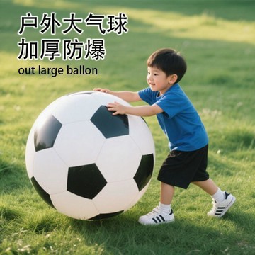 【2026新款】🌊臺灣出貨🌊充氣大足球親子互動玩具球兒童幼兒園沙灘草地巨型球戶外大足球沙灘球 海灘球