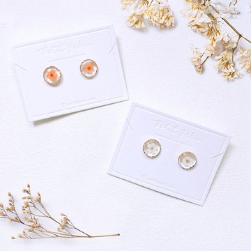 晨露 UV resin 耳環