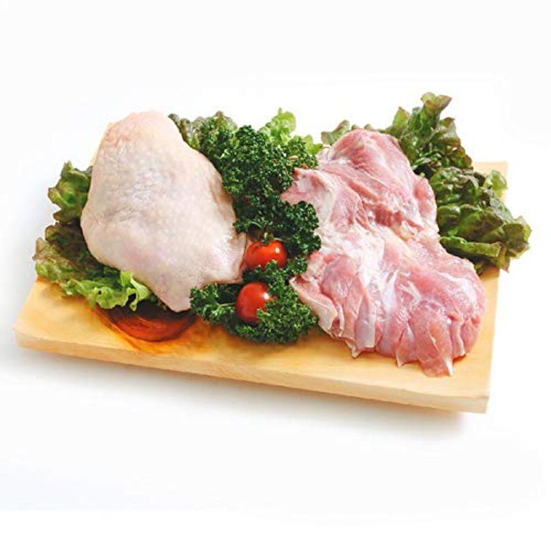 つくば鶏 鶏もも肉 4kg(2kg2パックでの発送)(茨城県産)(特別飼育鶏)柔らかくジューシーな味唐揚げにも最適な鳥肉