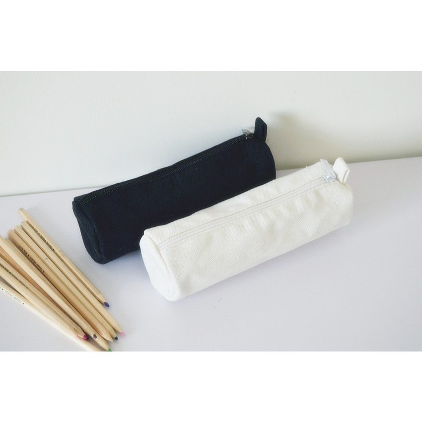 ペンケース ペンポーチ 筆入れ シンプル 小物入れ 文房具 筆箱 おしゃれ 大容量 無地 円筒 安い 通販 Lineポイント最大get Lineショッピング