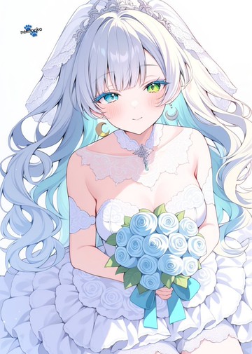nekonoko 月與花的祝福-Wedding Collection- 蒼玫瑰的誓約