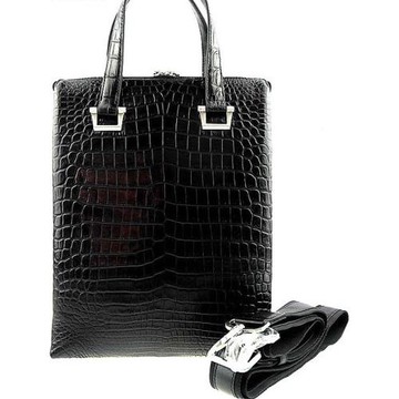 進口鱷魚皮男包真皮新款單肩斜挎包大容量商務手提包潮流公文皮包