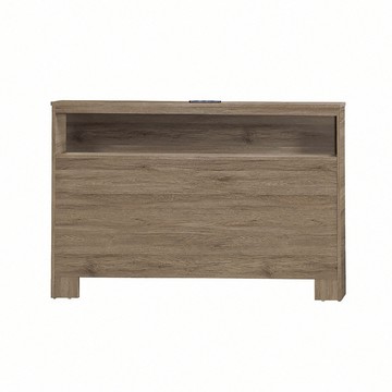 ASSARI-艾莎床頭片(雙人5尺)灰橡