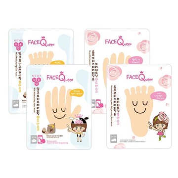 FaceQueen 蜂蜜牛奶滋潤／玫瑰嫩白 護手膜／護足膜(1入)『Marc Jacobs旗艦店』D162147