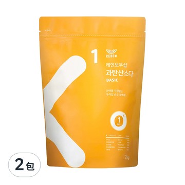 REBOW 過碳酸鈉漂白粉  適合嬰兒衣物及過敏人士  韓國製造  安全無害  無香料無色素  溫和不刺激  2kg  2包