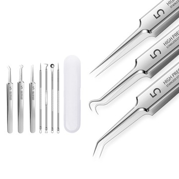 joeki直嘴夾 超尖粉刺夾 超細粉刺夾 粉刺拔夾 去黑頭鑷子 粉刺夾 mz0447