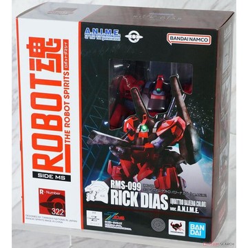 星矢TOY BANDAI ROBOT魂＜SIDE MS＞機動戰士Z鋼彈 RMS-099 里克迪亞斯 克瓦多羅・巴吉納色