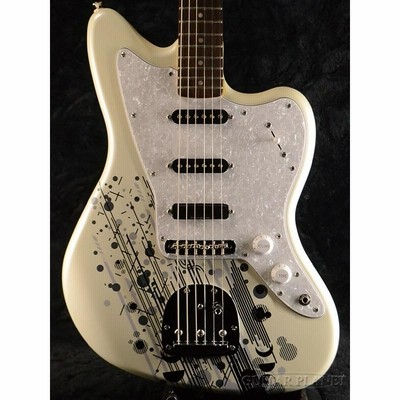 ギター MAMI JAZZMASTER PEARL WHITE Stratomaster Squier by Fender MAMI JAZZMASTER- PEARL WHITE 