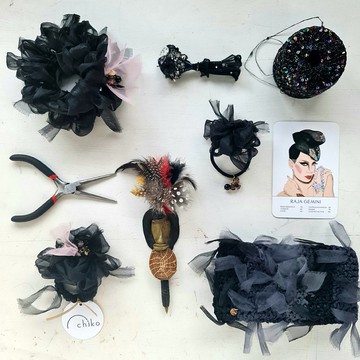 碧璽 | 迷你 | 盛開的髮箍 | 十月生日石