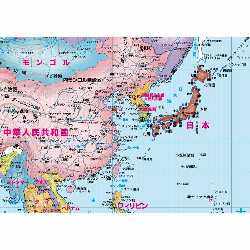 世界地図（世界全図） B0判 | LINEブランドカタログ