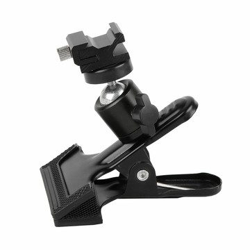 熱靴座大力夾 閃光燈支架 背景夾 萬用夾 球形云臺 攝影器材