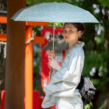 夏日御守迷你便攜手動遮光降溫傘-多色 黃