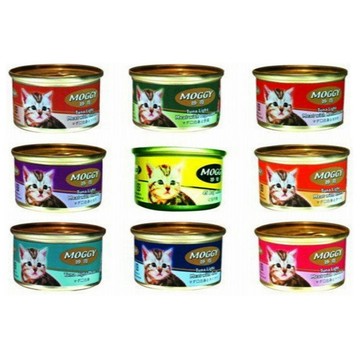 MOGGY 【48入組】貓罐 85g
