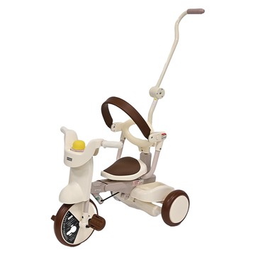 iimo 升級款 02 兒童三輪車 適用年齡 1-5歲 (身高 77cm-100cm) 日本品牌  白色  1台