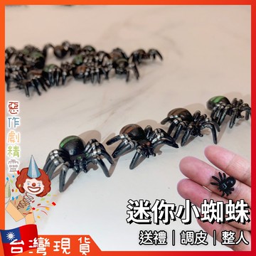 假蜘蛛【🧚‍♂️惡作劇精靈🧚‍♀️】聖誕節 整人玩具 假蟑螂 嚇人 大蜘蛛 黑蜘蛛 假昆蟲 仿真 愚人節 地獄禮物