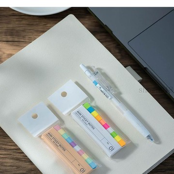 🎀臺灣出貨🎀KINGJET彩色迷你mini便利貼讀書筆記便籤貼紙N次小條標記索引貼 便利貼 便條紙 索引貼 可愛便條