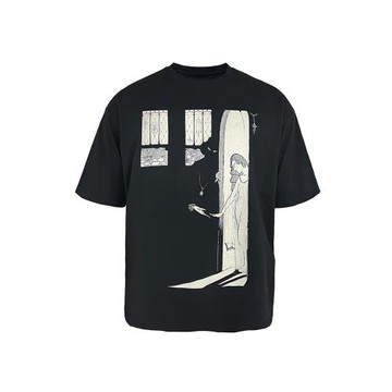 JCAESAR MURDERER TEE兇手插畫短袖 Sorona索羅娜面料T恤寬短版型