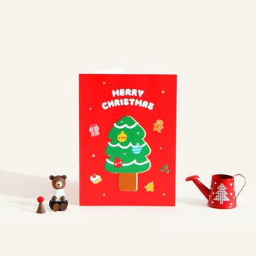 哈囉‧珍系列 耶誕賀卡 07.Tree