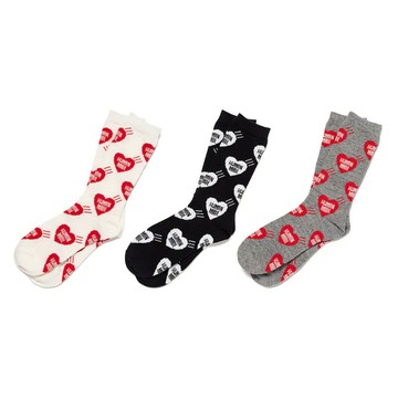 AirRoom正品現貨 2026AW HUMAN MADE HEART SOCKS 愛心 長襪 襪子