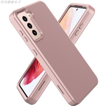 適用三星s21Plus皮革油硅膠磨砂雙面防摔手機殼s21Ultra屏幕保護