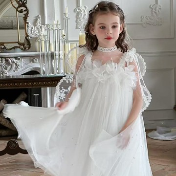 100-150 仙境珍珠花語小花仙禮裙