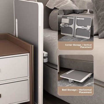 日本進口床桌可折疊電腦桌板學生自習桌書寫高度調節支架新款