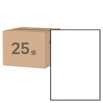 鶴屋 A4透明護貝標籤 P210297 297 x 210mm  1格  25張