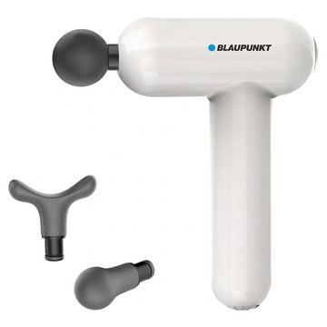 BLAUPUNKT 德國藍寶 mini USB隨身筋膜震動按摩槍 附旅充 246 x 197 x 86mm  BPB-M07HU  珍珠白