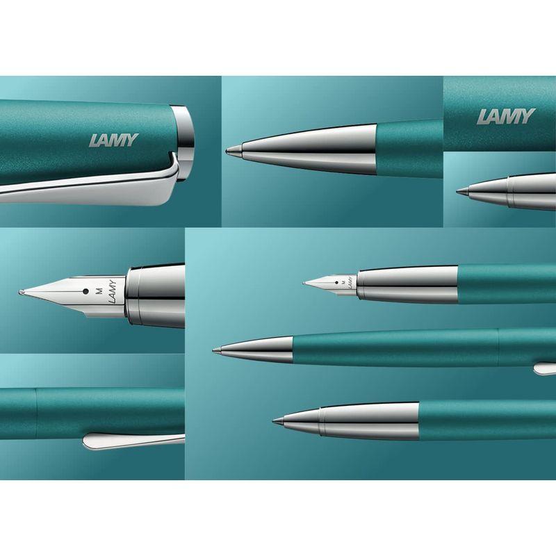 LAMY ラミー 万年筆 ペン先EF(極細字) ステュディオ インペリアルブルー L67IB-EF 両用式 正規輸入品