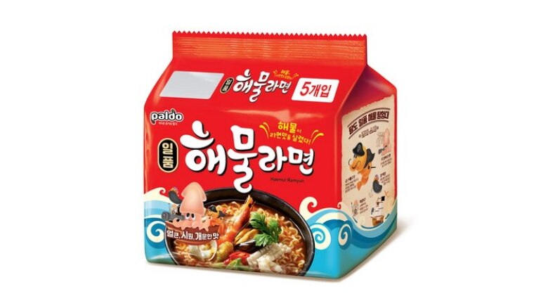 一品 海鮮ラーメン (120g*5個) 韓国ラーメン インスタントラーメン おまとめ梱包 送料1回発生