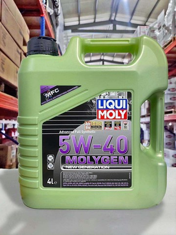 『油工廠』LIQUI MOLY 8578 MOLYGEN 5W40 液態鉬機油 鉬鎢元素 高效高轉扭力 鉬元素  4L
