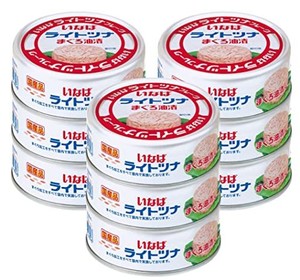 いなば食品 いなば 国産ライトツナフレーク まぐろ油漬 塩こうじ入り 3缶×3セット(計9缶)