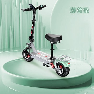 熱銷/免運 電動滑板車 建設折疊電動滑板車坐騎兩輪代步電動車型車代駕成人便攜電瓶車