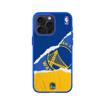 iPhone 15 Pro Max Clear 激光藍 - NBA - 熱血系列-金州勇士 Golden State Warriors - Sweat and tears