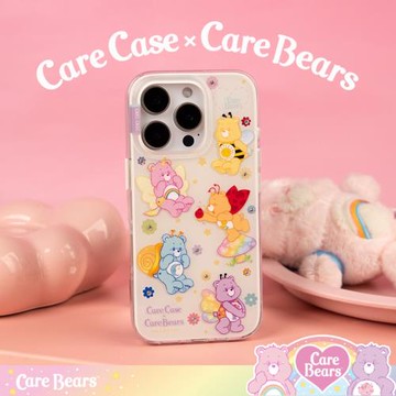 CARECASE X Care Bears聯名手機殼 小熊鉆石花園手機殼 適用于iphone17 16promax 可愛涂鴉 童趣風 原創設計