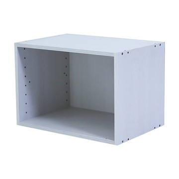 MAMORU 空櫃 設計輕巧靈活 低甲醛無毒材質 品質嚴格把關  木紋白  1個