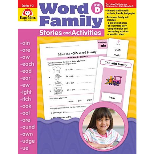 Word Family Stories and Activities  Level D: Grades 1-3 (Word Family Stories and Activities)