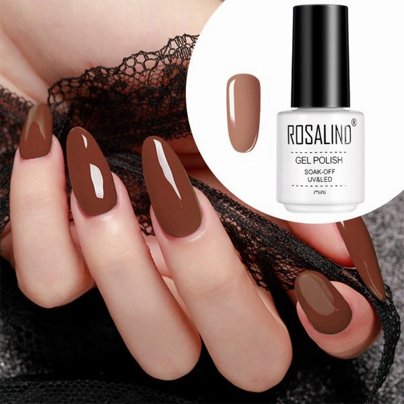 マニキュアスターターサロンとホームdiyブラウン用のジェルネイルポリッシュ7ml高接着性 通販 Lineポイント最大0 5 Get Lineショッピング