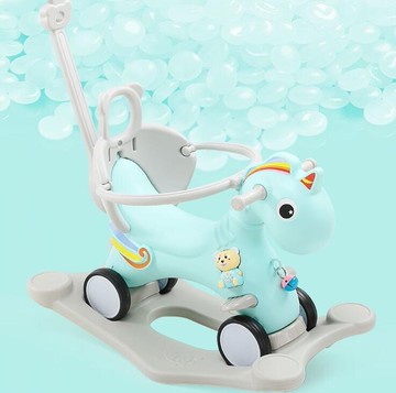 兒童搖搖馬 多功能搖搖馬玩具周歲生日禮物搖搖車TW