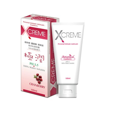 XCREME 草本配方-蔓越莓潤滑劑(100ml)