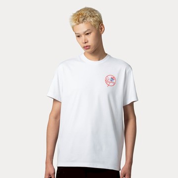 NEW ERA 男女 短袖上衣 GRAPHIC PACK - MAR 紐約洋基 白 NE14891395