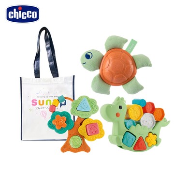 chicco官方直營-ECO+五感益智趣味組