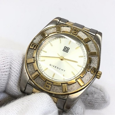 中古 GIVENCHY ジバンシー ジバンシィ 腕時計 アナログ クォーツ