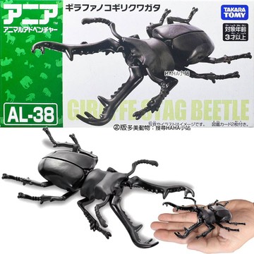 【HAHA小站】AN09687 AL-38 長頸鹿鍬形 正版 多美動物 ANIA 昆蟲 模型 獨角仙 甲蟲 鍬形蟲 玩具