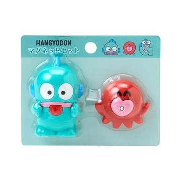 【震撼精品百貨】Hangyodon Sanrio 河童~日本三麗鷗SANRIO 人魚漢頓立體造型磁鐵-表情*75386
