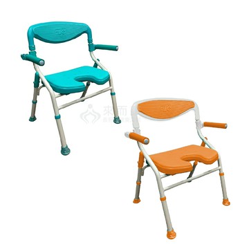 來而康 富士康 扶手可掀 U型 開口 洗澡椅 FZK-195 沐浴椅 折疊椅 洗臀椅 FZK195