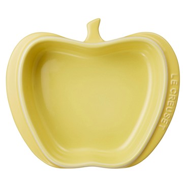 Le Creuset 迷你蘋果盤  1個  16 x 14 x 4 cm  含羞草黃