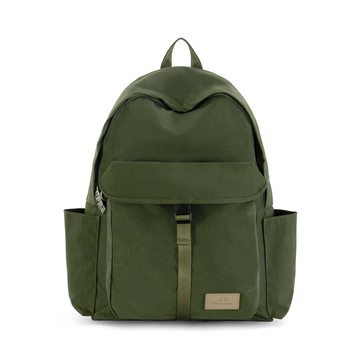 後背包 星海尼龍防潑水後背包-森林綠-6607-16